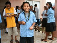 Children Eating Healthy Snacks